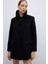 Yün ve Kaşmir Karışımlı Kaban Siyah K2619013_001 3
