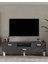 1327DROPCT-32 Tv Sehpası Antrasit-Beyaz 1