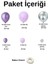 - Zincir Balon Set (Krom Mor- Lila - Krom Gümüş 3 Renk 60 Adet + Balon Zinciri) 2
