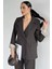 Kadın Iç Astarlı Blazer Ceket Pantolon Ikili Takım P-00019236 3