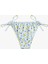 Bağlamalı Fırfırlı Limon Baskılı Pötikareli Bikini Altı 2