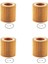 4x 11-42-7-953-129 Motor Yağı Filtresi For-Bmw F22 F23 F30 F34 228I 320I 328I 428I 428I 528I X1 X3 Z4 11427953129 (Yurt Dışından) 1