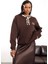 Acı Kahve Fular Detaylı Sweatshirt 580519 1