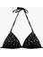 Taş Detaylı Üçgen Bikini Üstü 1