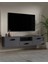 1328DROPCT-32 Duvara Montaj Tv Sehpası Antrasit-Siyah 7