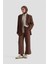Önü Dikişli Pantolon 25KD1004 Kakao 3
