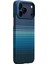 iPhone 17 Pro Uyumlu Kılıf M-Safe Şarjlı Aramid Pitaka Tactile Woven Serisi Kapak Mavi 1