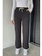 Kadın Bel Lastikli Kendinden Desenli Pantolon P-00019079 2