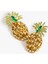 Büyük Boy Taş Detaylı Çok Renkli Ananas Küpe 3