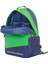. Color Blocking Lacivert-Yeşil Erkek Çocuk Sırt Çantası 13113 9