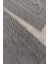 2'li Diyagonal Çizgili Ayak Havlusu Seti - %100 Pamuk Havlu Takımı - 50X70 cm - Antrasit 3