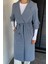 Bel Büzgülü Kuşaklı Kadın Trençkot P-00018732 1