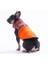 Turuncu Elgin Paws Ekose Desen Yelek Köpek Yeleği Köpek Kıyafeti Köpek Yağmurluk 1