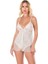 Arias Closet Ekru Jakarlı Bodysuit Gecelik 2