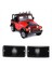 Araba Ön Dönüş Sinyali Işık Kapağı 551570333AA 55157032AA Jeep Wrangler Tj 1997-2006 Ön Tampon Işık Kapağı Sarı (Yurt Dışından) 2