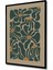 Çerçeve Görünümlü Dekoratif Ahşap Kare Organik Motifler Tablosu Ev/ofis/işyeri Tablo 2