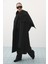 Atkılı Uzun Kaban Siyah 1