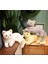Ithal Peluş Kedi Oturan Kedi Gerçek Tekir Kedi Gürünümlü 30 cm Peluş Oyuncak 4