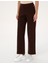 Kadın Kahverengi Loose Fit Triko Pantolon 50311588-VR029 2