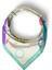 Renkli Geometrik Desenli Bandana Fular 4