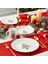 Yeni Yıl Camelia 3 Parça Tek Kişilik Bone Yemek Takımı - 6268 2