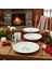 Yeni Yıl Camelia 3 Parça Tek Kişilik Bone Yemek Takımı - 6483 3