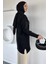 Bisiklet Yaka Fularlı Tesettür Triko Tunik P-00019203 3