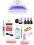 150W UV Lambalı Protez Tırnak Seti – Profesyonel Manikür ve Nail Art Uygulamaları İçin Komple Kit 1