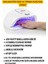 150W UV Lambalı Protez Tırnak Seti – Profesyonel Manikür ve Nail Art Uygulamaları İçin Komple Kit 3