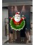Ellerini Yeni Yıla Açmış Noel Baba Yılbaşı Süslemesi Cam Duvar Vitrin Stickerı Yılbaşı Süsü 43X50CM 3