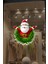 Ellerini Yeni Yıla Açmış Noel Baba Yılbaşı Süslemesi Cam Duvar Vitrin Stickerı Yılbaşı Süsü 43X50CM 4