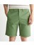 Erkek Yeşil Slim Fit Şort 4