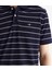 Erkek Lacivert Regular Fit Çizgili Polo 5