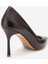 Kadın Sivri Burun Stiletto Zy 4016 Kahverengi 4