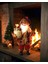 Yılbaşı Kırmızı Noel Baba Figür Biblo 62 Cm, Şık ve Dekoratif Ev Süsü 4