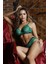 Golshan Gaudi Brazilian Slip, Kadın Dantel Brezilyan Yeşil Külot 2