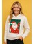 Yılbaşı Temalı Noel Baba Baskılı Kapüşonlu 3 Iplik Şardonlu Sweatshirt – Özel Koleksiyo 1