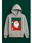 Yılbaşı Temalı Noel Baba Baskılı Kapüşonlu 3 Iplik Şardonlu Sweatshirt – Özel Koleksiyo 2