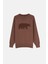 Bozayı Triko Crew Neck Sweater - Kahverengi 1