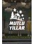 Kış Masalı Mutlu Yıllar Cam Vitrin Sticker – Yılbaşı Çam Ağaçlı Dekor Seti 4
