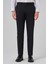 Erkek Siyah Yünlü Basic Düz Dynamic Fit Pantolon 2