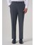 Erkek Lacivert Poliviskon Trend Desenli Dynamic Fit Pantolon 1