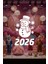 2026 Yılbaşı Cam Sticker Kardan Adam – Vitrin Dekor Yeni Yıl Süsleme 6