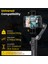 Smart Xe 3 Eksenli Akıllı Telefon Gimbal Sabitleyici Stabilizer Yapay Zeka Yüz ve Nesne Takibi Profesyonel Focus Tekerleği Katlanabilir Mini Tripodlu Titreşim Önleyici Vlog, Reels Canlı Yayın Video 2