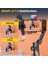 Smart Xe 3 Eksenli Akıllı Telefon Gimbal Sabitleyici Stabilizer Yapay Zeka Yüz ve Nesne Takibi Profesyonel Focus Tekerleği Katlanabilir Mini Tripodlu Titreşim Önleyici Vlog, Reels Canlı Yayın Video 3