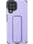 MYT09 Samsung Galaxy A22 Kılıf Mega Standlı Silikon - Lila 1