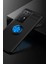 MYT09 Huawei P40 Pro Kılıf Range Yüzüklü Silikon - Siyah-Mavi 3
