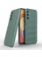 MYT09 Samsung Galaxy A14 4g Kılıf Optimum Silikon - Koyu Yeşil 2