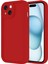 MYT09 iPhone 14 Kılıf Viera Silikon - Kırmızı 1