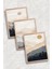 Modern Soyut Manzara Minimal Bohem Ahşap Çerçeveli Tablo - 3'lü Tablo Set - Duvar Tablo - Üçlü Tablo 2